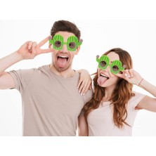 isiltikidsmoda Kaktüs Temalı Hawaii Yaz Partisi Gözlüğü 8.5X18.5 cm