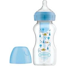 isiltikidsmoda Pp Geniş Ağız Options Biberon 270 ml Mavi