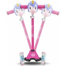 isiltikidsmoda Evo Scooter 3tkr Unicorn Işıklı Pmb -Sun