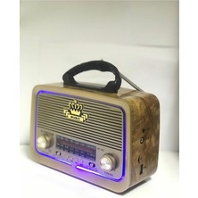 Feyza Design Ahşap Nostaljik Bluetooth Usb-Sd Mp3 Radyo Müzik Kutusu