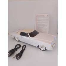 Feyza Design Retro Tasarımlı Nostaljik Araba Bluetooth Hoparlör, Eşref Tek Model