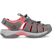 Humtto 710445B-3 Gri Kadın Sandalet