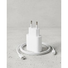 HERŞEYBURDAMODA Iphone 14 13 12 11 Xr Xs 20W Lightning Şarj Adaptörü Kablo Dahil