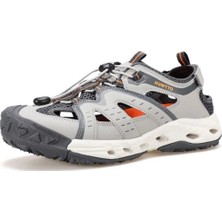 Humtto 650221 A-2 Gri Erkek Sandalet