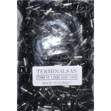 Terminalsan Trm Iy1.50 Yüksük Siyah 1000 Adet