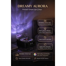 Feyza Design 3D Nostalji Plak Bluetooth Hoparlör, Retro Pikap Tasarımı, Ambiyans Işıklı