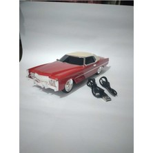 Feyza Design Retro Araba Tasarımlı Taşınabilir Mini Radyo, Şık ve Kullanışlı Aksesuar