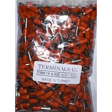 Terminalsan Trm Iy 4.00 Yüksük Turuncu