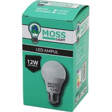 Toptan Bulurum Moss Lıght 12W Beyaz LED Ampul E27 960LM 6500K