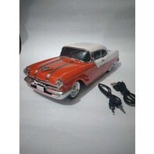 Feyza Design Retro Araba Tasarımlı Taşınabilir Radyo, Şık ve Kullanışlı Tasarım