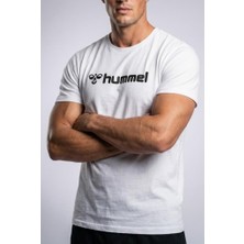 Hummel Meselan 912448-9001 Beyaz Erkek T-Shirt