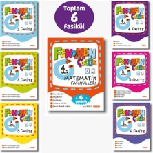 Fenomen Çocuk 4. Sınıf Matematik Fasikülleri (6 Fasikül) Sınav Bilgisi ile Eğitim Seti