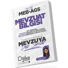 2025 Meb-Ags Mevzuat Bilgisi Tamamı Çözümlü Soru Bankası