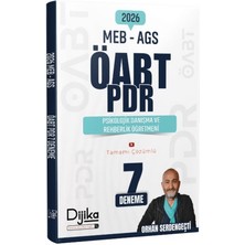 2026 Öabt Meb-Ags Pdr Psikolojik Danışma ve Rehberlik Öğretmeni 7 Deneme Çözümlü