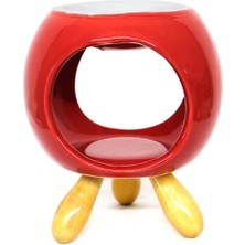 Argesco Mühendislik Buhurdanlık Ahşap Ayaklı Yuvarlak