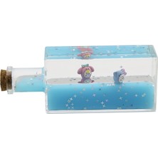 Judge Mavi̇ Su Hayvan - Yildiz Di̇kdörtgen Mi̇ka Şi̇şe Yüzen Batmayan Dekorati̇f Bi̇blo AKVARYUM4.2X6.4X17CM (5