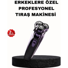 Şarjlı Saç ve Sakal Tıraş Makinesi Kablosuz Kompakt Tasarımlı