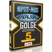 Paraf Akademi Kpss-Ags Gölge 5 Fasikül Deneme