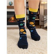 Aksu Çorap Gezegenler Tasarım Soket Çorap