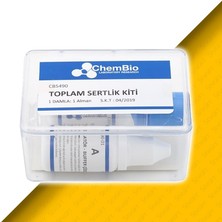 Sevgift Toplam Sertlik Test Kiti (Fransız Sertliği) | Su Sertliği Ölçüm – Titrimetrik Analiz Seti