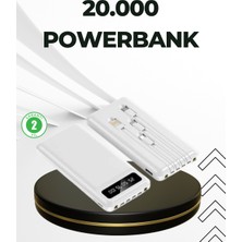 Calperia 20.000MAH Taşınabilir Powerbank Pd Teknolojili Çift USB Çıkışlı - Lisinya