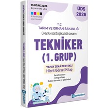 2026 Üds T.c. Tarım ve Orman Bakanlığı Tekniker 1. Grup Yapay Zeka Destekli Hibrit Kitap Gysakademi