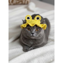 Feyza Design Sevimli ve Renkli Kedi Şapkası, Rahat ve Şık Tasarım