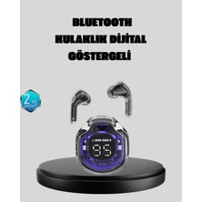 Enc Mikrofonlu Kablosuz Kulaklık Dokunmatik Kontrol ve LED Ekran Şarj Kutulu