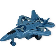Afrodit AVM Sürtmeli Döner 4 Pervaneli Uçak - Mavi