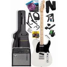 TLX-50CR-50AMP Tele Kasa Maple Klavye 2 Single-Coil 50W Amfili Elektro Gitar