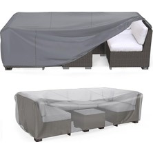 Bahçe Mobilyası Örtüsü, Bahçe Mobilyası Brandası, Su Geçirmez, Rüzgar Geçirmez, Uv Dayanıklı, Bahçe