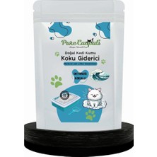 Kedi Kumu Koku Giderici- Kötü Kokuları Giderir - Doğal Koku Giderici - Okyanus Kokulu 240 gr