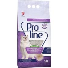 Proline Doğal Topaklanan Ince Taneli Lavanta Kokulu Kedi Kumu 10 Lt