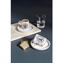 Kütahya Porselen Bone Desire 4 Parça 2 Kişilik Kahve Takımı 12739