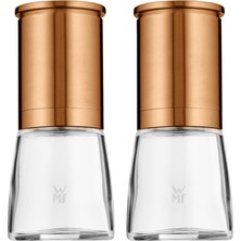 De Çelik Bakır Baharat Değirmeni Seti