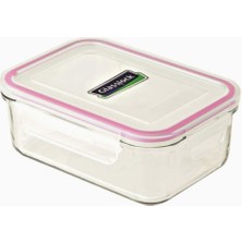 Glasslock Konik Dikdörtgen Cam Saklama Kabı 1700ML