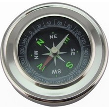 Kafkas Store I-Tdr Yuvarlak Metal Kasa Dayanıklı Pusula 60MM
