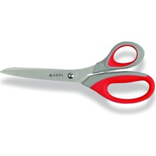 Adel Ofis Makası, Orta Boy, Paslanmaz Çelik , Ergonomik Tutma Sapı, Asorti Renk, Ev ve Ofis Kullanım