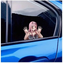 Ms Major Selection Anime Kız Sticker Laptop,araba, Motor Sticker
