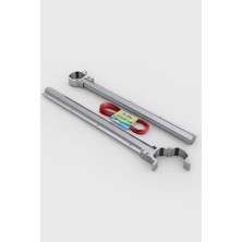 Proalet Made Balkon Çamaşır Kurutmalığı, Alüminyum, Yuvarlak, Sabit, 6 M Kaplamalı Ip Dahil