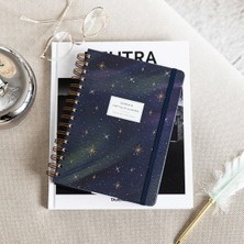 Paperora A5 Spiralli Galaksi Planlayıcı Ajanda 15X21 1 Adet Renkli Tasarım