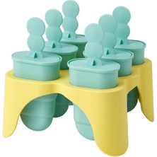 Hype Store Uppfylld Dondurma Kalıbı Turkuaz-Sarı 6 Adet 00533239