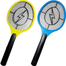 Aksesuarcı 1 Adet Pilli Sinek Raketi, Sivrisinek Öldürücü, Elektrikli Sineklik Aleti - Piller Dahil