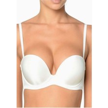 Miss Ayza Missayza Çift Destekli - Double Push Up Straples Kaymaz Nurteks 1590 Sütyen