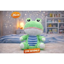 Trust Store Peluş Kurbağa 26 cm Yumuşacık Sevimli Oyuncak