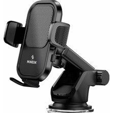 Hype Store Otomatik Klipsli Araba Telefon Tutucu Cam ve Torpido Için Yüksek Kalite Yapışkan, Ayarlanabilir Yüks