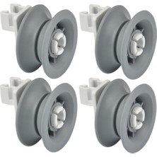 Süppürge Siemens Ile Uyumlu SE55A530EU Bulaşık Makinesi Sepet Tekerleği Üst Teker 4 Adet