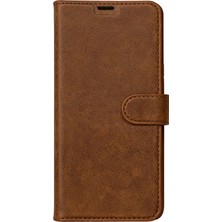 Mey İthalat Mey Ithalat®  Xiaomi Redmi 15 5g Trend S Plus Kapaklı Kılıf - Taba