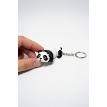 Pazarois Panda Figürlü Hareketli Anahtarlık