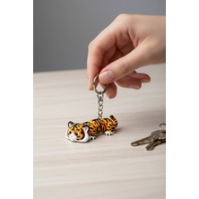 Pazarois Kaplan Figürlü Hareketli Anahtarlık